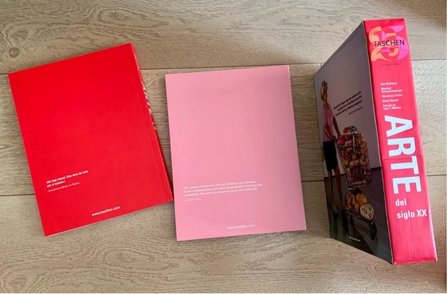 Dos tomos de la obra "Arte del siglo XX", Taschen