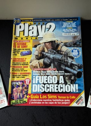 Lote x3 revistas Play Mania por 10€