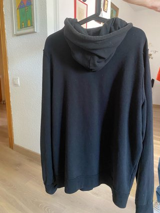Sudadera Hollister Negra con Cremallera