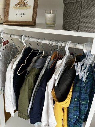 Colgador infantil blanco/madera Maissons du monde