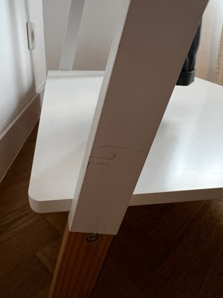 Colgador infantil blanco/madera Maissons du monde