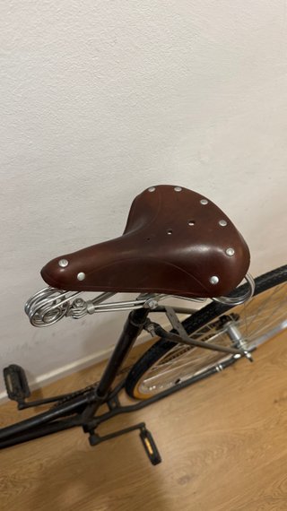 Bicicleta Clásica Vintage Negra