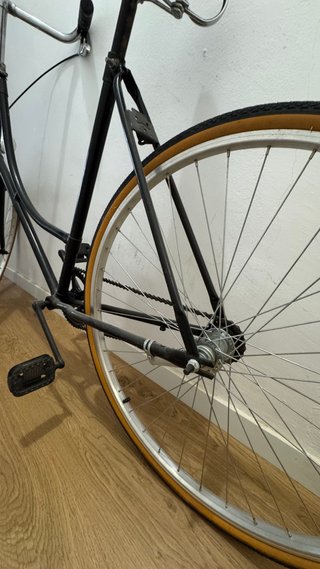 Bicicleta Clásica Vintage Negra