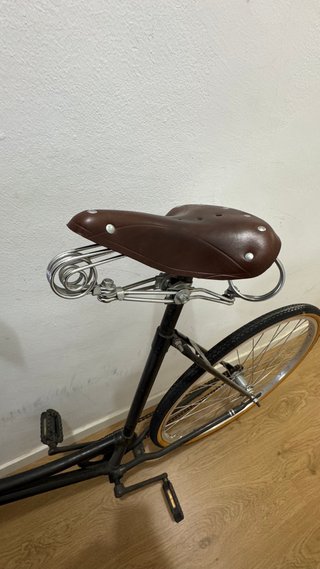 Bicicleta Clásica Vintage Negra