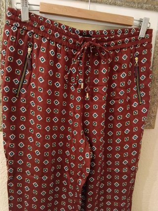 Pantalón Yera Estampado Talla M
