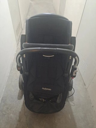 Silla de paseo negra
