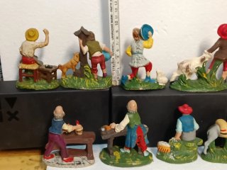 Pastori presepe cartapesta - 20 euro cad.