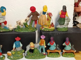 Pastori presepe cartapesta - 20 euro cad.