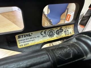 Motosierra STIHL MS 200 T