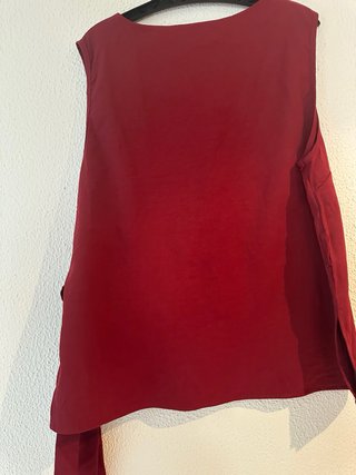 Conjunto pantalón burdeos talla XL