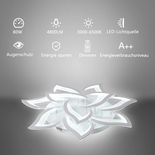 Lampada da soffitto LED regolabile con telecomando