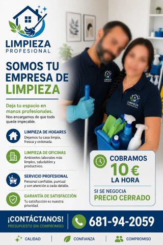 Limpieza a domicilio económico particular