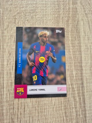 Cromo Lamine Yamal FC Barcelona Topps