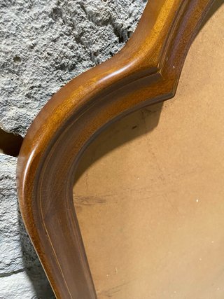 Cornice per specchio in legno