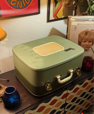 Tocadiscos Perpetuum Ebner 1958 Maleta