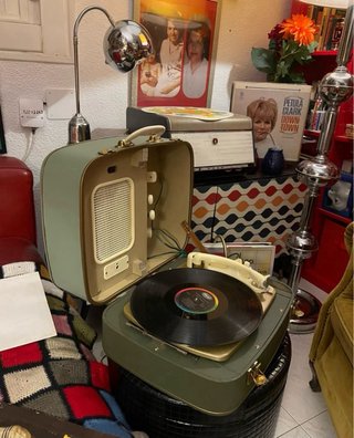 Tocadiscos Perpetuum Ebner 1958 Maleta