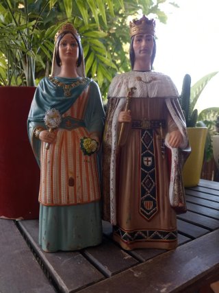 Gegants de goma de Barcelona Figuras
