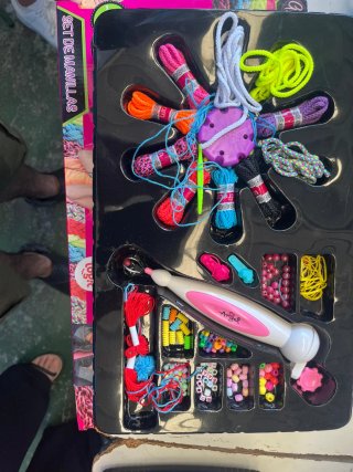 Set Manualidades Pulseras y Collares