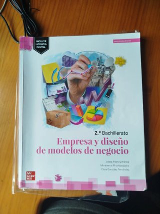 libro empresa y diseño de negocio 2 bachillerato