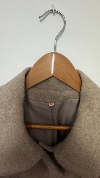 Abrigo beige señora talla M