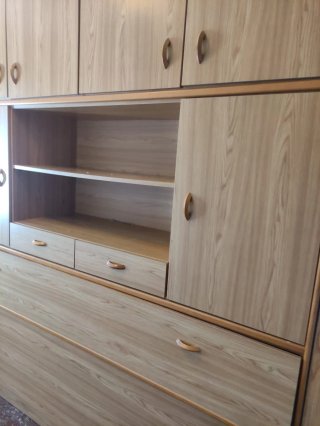 Mueble Habitación con Cama Extraíble 3800 largo