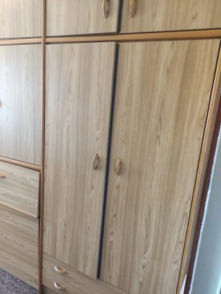 Mueble Habitación con Cama Extraíble 3800 largo