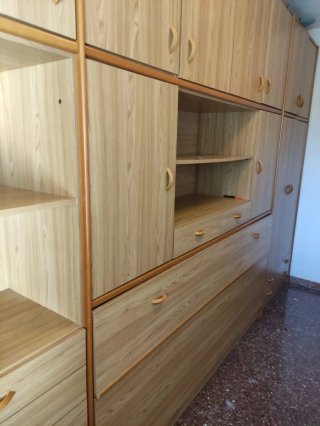 Mueble Habitación con Cama Extraíble 3800 largo