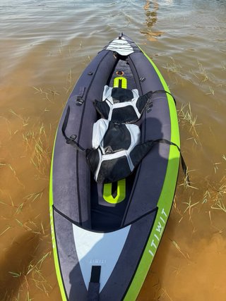 Kayak hinchable 2 plazas