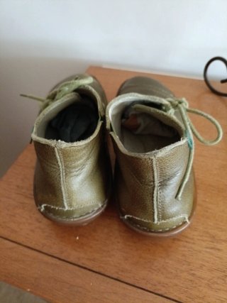 Botines El Naturalista Piel Verde