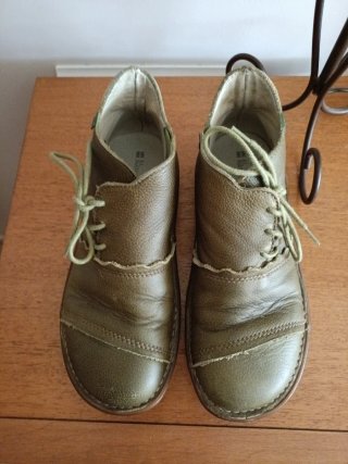 Botines El Naturalista Piel Verde