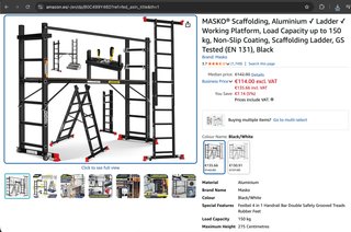 MASKO Andamio/Escalera