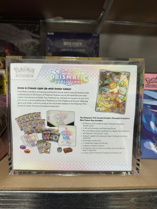 Pokemon Scarlet & Violet Prismatic Evolutions 🇬🇧