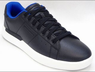 Zapatillas Skechers Negras y Azules