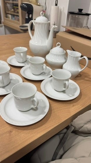 Juego de café Irabia porcelana
