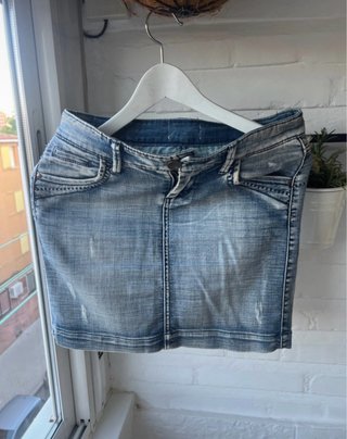 Minifalda vaquera Zara