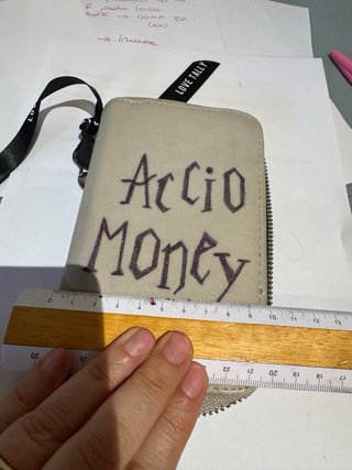Portafoglio Love Tally Beige
