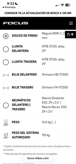 Bicicleta de Montaña Doble Suspensión