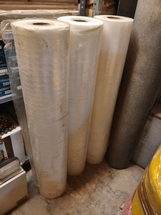 Rollos de plástico industrial