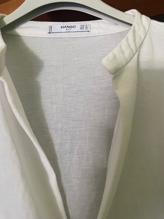 Blusa Mango in  viscosa bianca tg. S