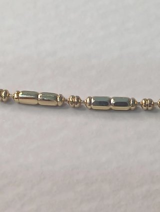 Cadena oro laminado 14k