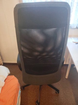 Silla de oficina Ikea negra