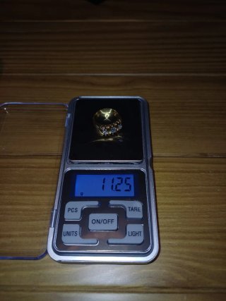 Anillo oro 3 diamantes