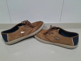 Zapatos Lacoste ante marrón talla 41