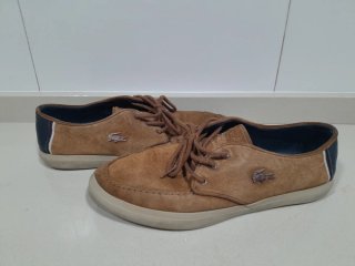 Zapatos Lacoste ante marrón talla 41