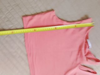 Top Corto Easy Wear Salmón Talla L