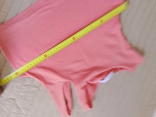 Top Corto Easy Wear Salmón Talla L
