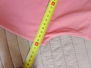Top Corto Easy Wear Salmón Talla L