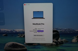 Macbook Pro 14" M1 Max 2021