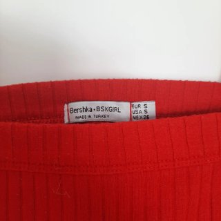 Top tirantes rayas rojo y blanco