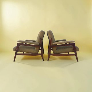 Coppia Poltrone Design Anni '50